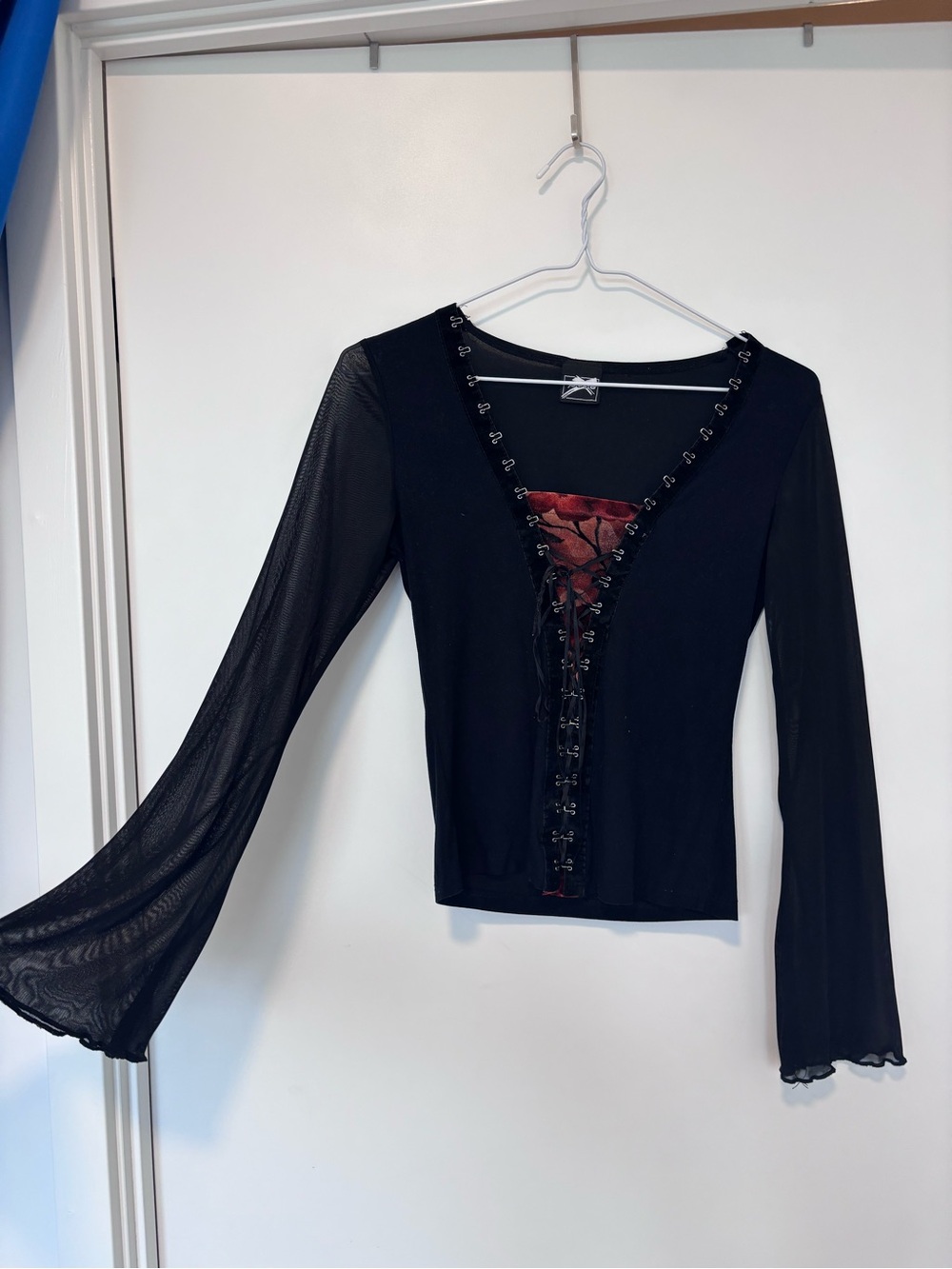 90s Vintage Whimsigoth Top